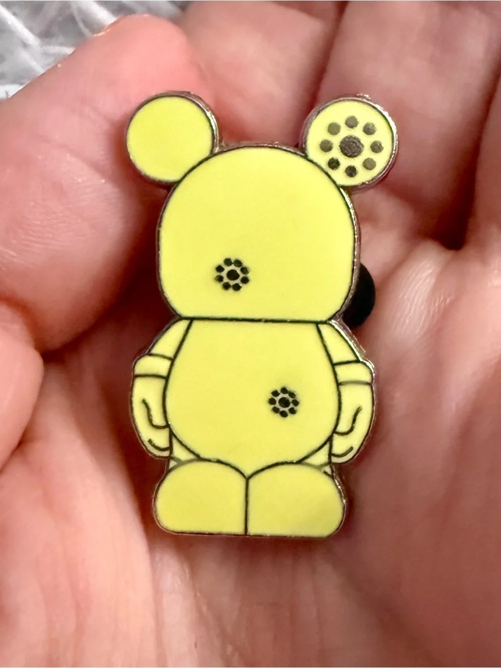 Set Of 2 Disney Trading Pins Vinylmation Jr Disney Parks Yellow Mickey Mouse
